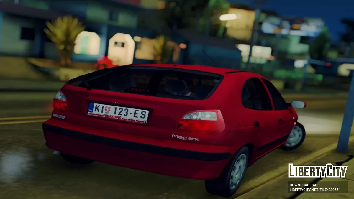 2000 Renault Megane Hatchback / GTA San Andreas