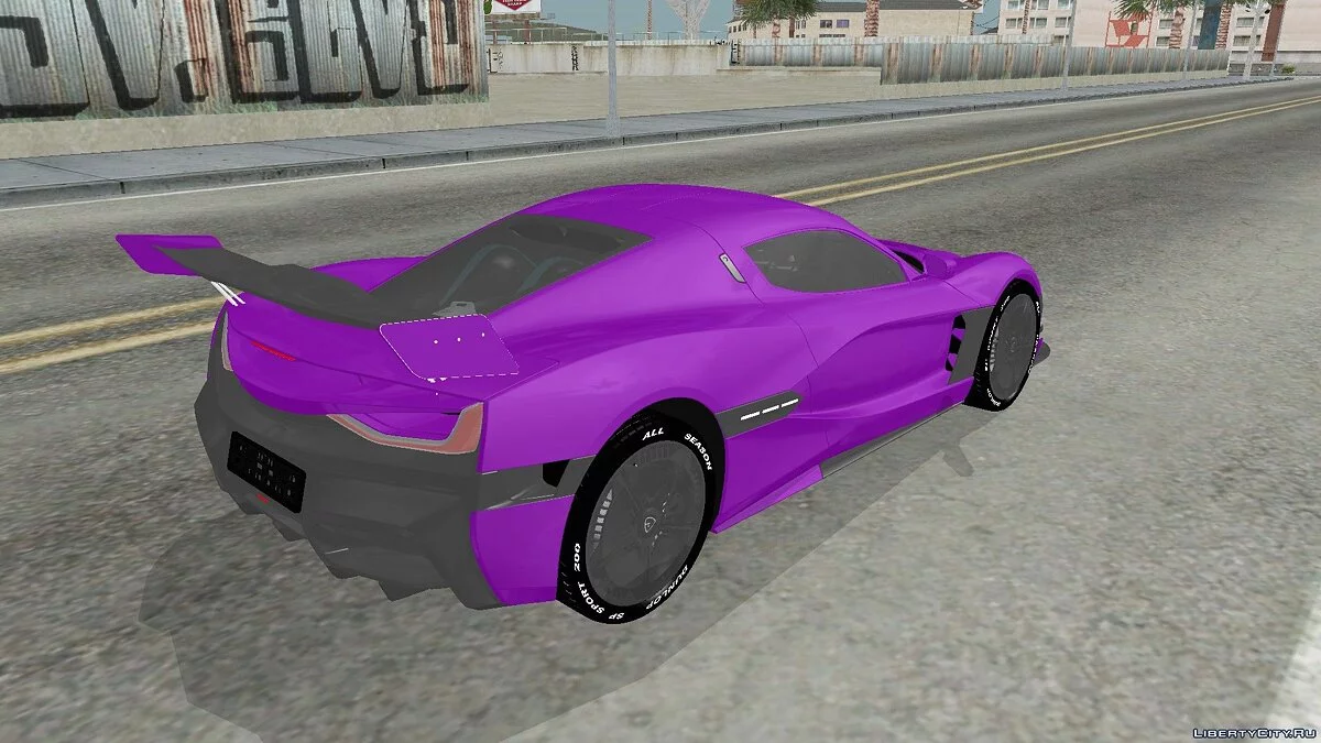 Rimac Concept Two 2019 / GTA San Andreas