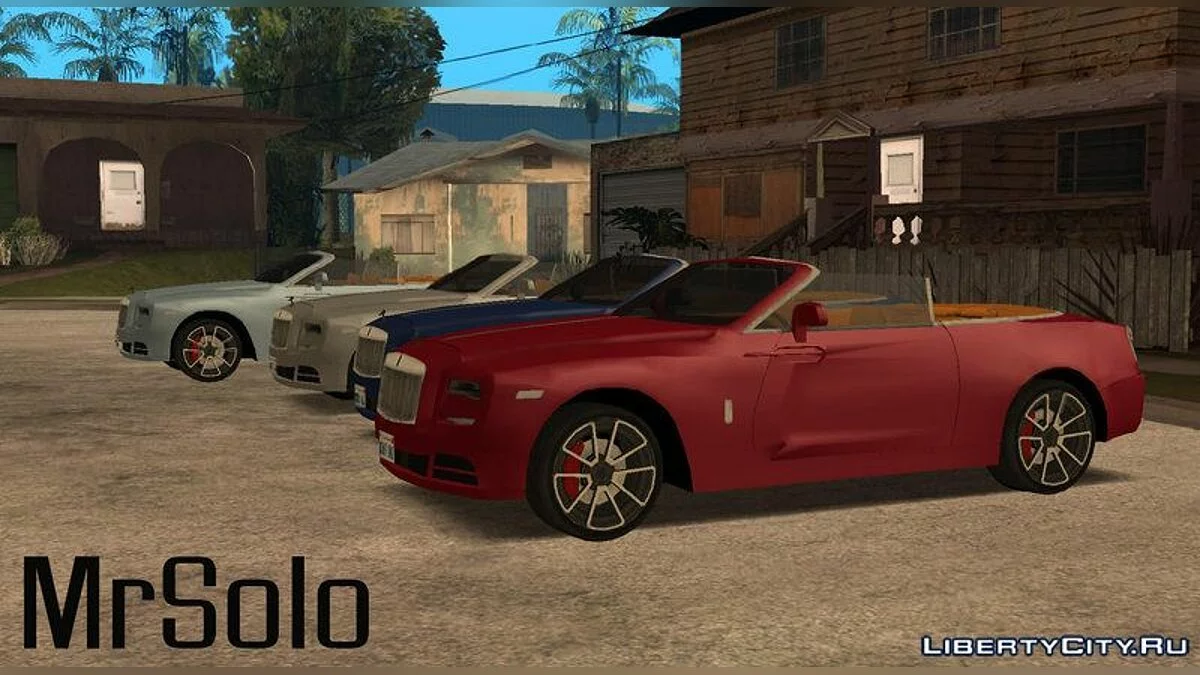 2019 Rolls Royce Dawn / GTA San Andreas