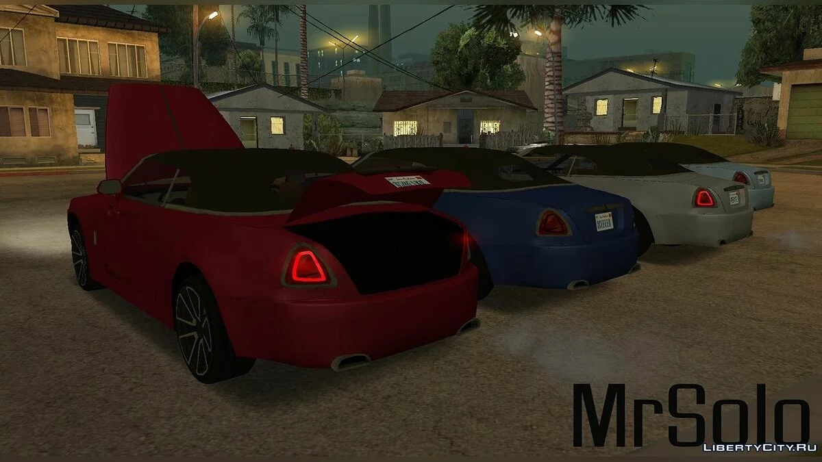 Rolls Royce Dawn 2019 Low Poly / GTA San Andreas