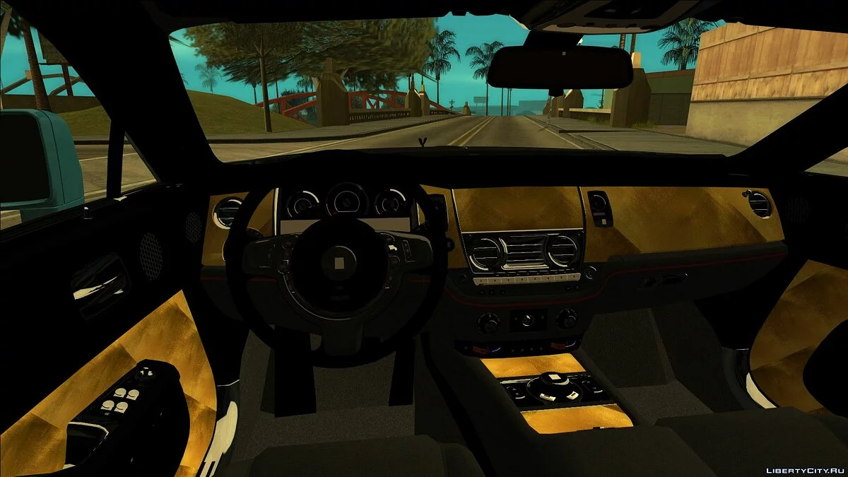 Rolls Royce Wraith Gold / جي تي إيه سان أندرياس