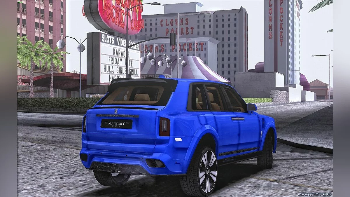 Rolls-Royce Cullinan Mansory / GTA San Andreas