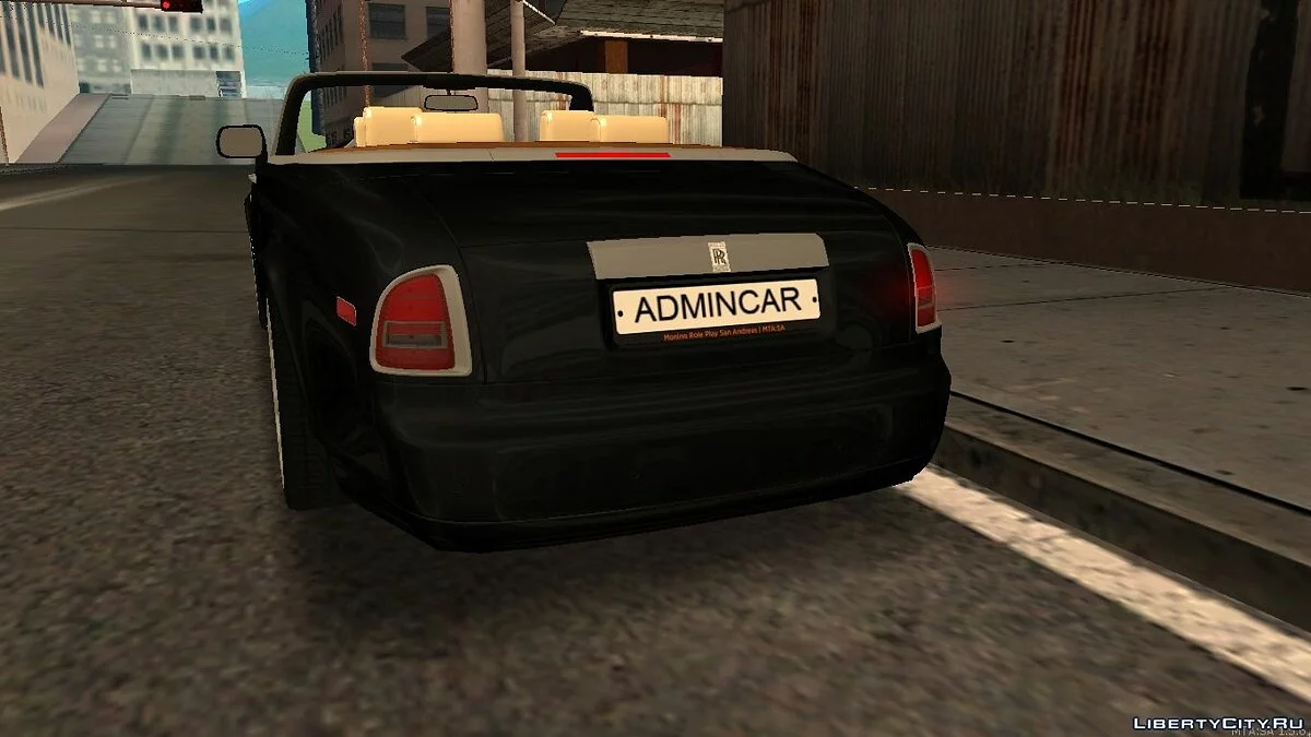 Rolls-Royce Phantom Drophead Coupe 2007 / GTA San Andreas