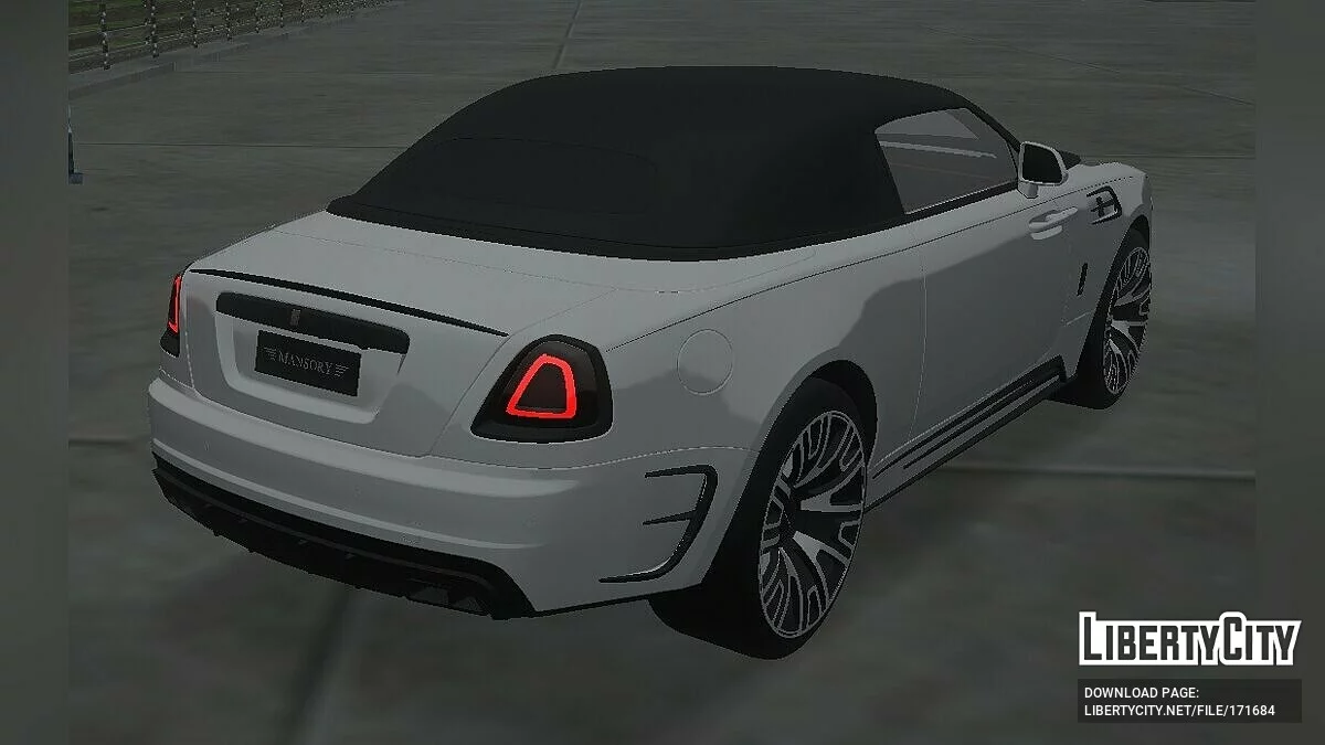 Rolls-Royce Dawn Mansory / GTA San Andreas