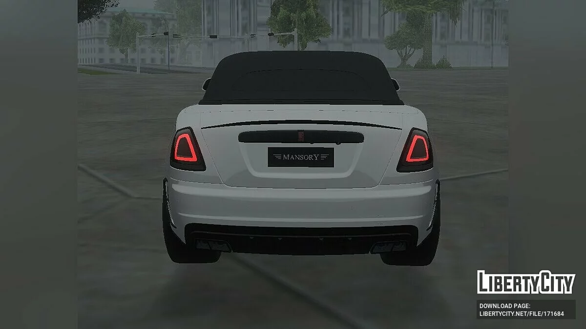 Rolls-Royce Dawn Mansory / GTA San Andreas