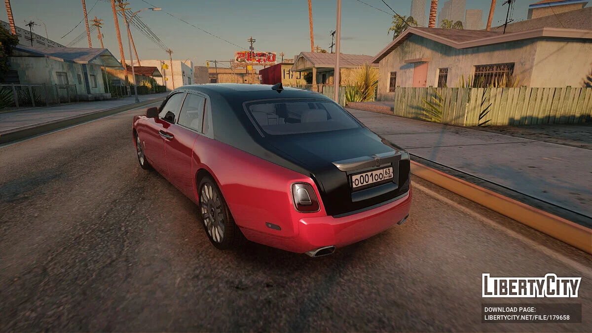 Rolls-Royce Phantom / GTA San Andreas