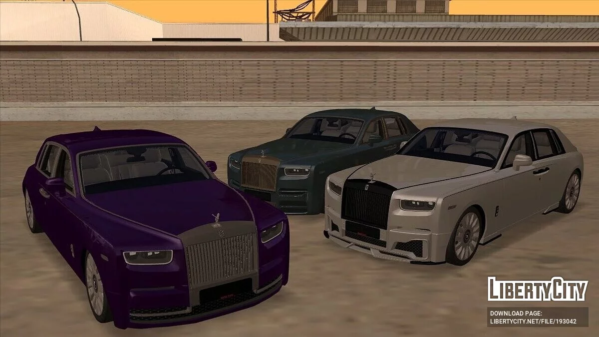 Rolls-Royce Phantom VIII + CCD / GTA San Andreas