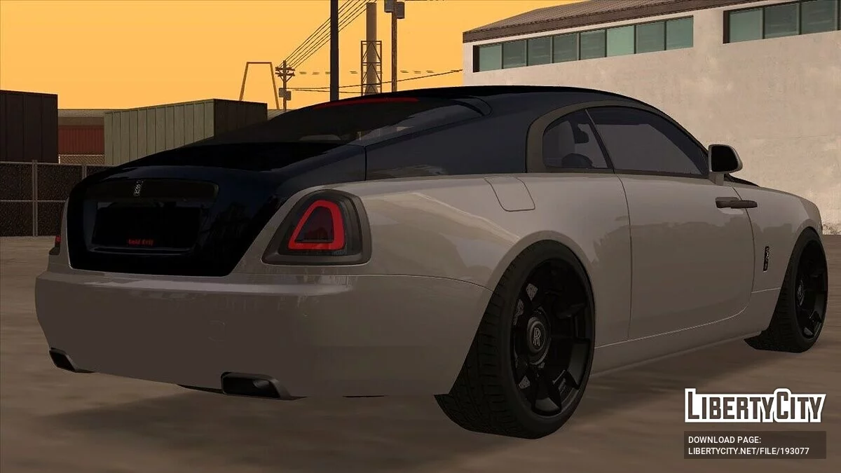 Rolls-Royce Wraith + CCD / GTA San Andreas
