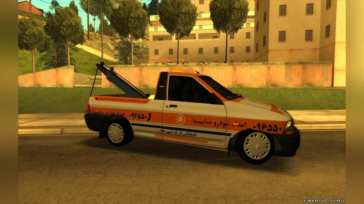 Camion de remorquage Saipa 151 / GTA San Andreas