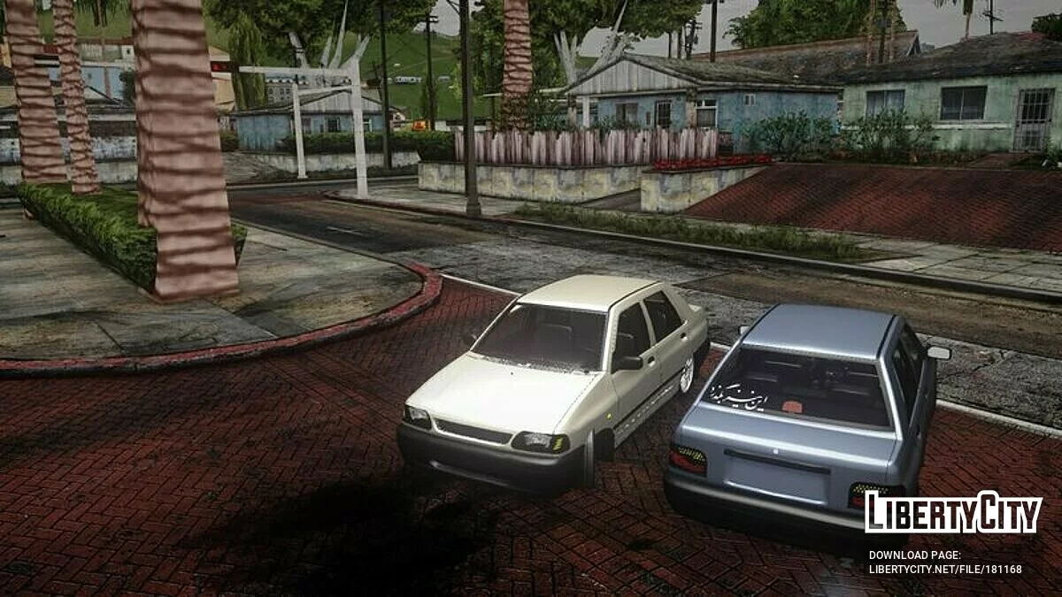 Saipa Pride 131 [IVF] [Active Dash] / GTA San Andreas