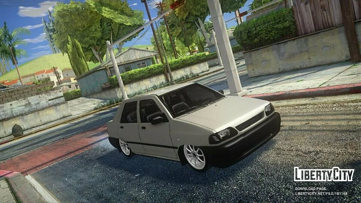 Saipa Pride 131 [IVF] [Active Dash] / GTA San Andreas