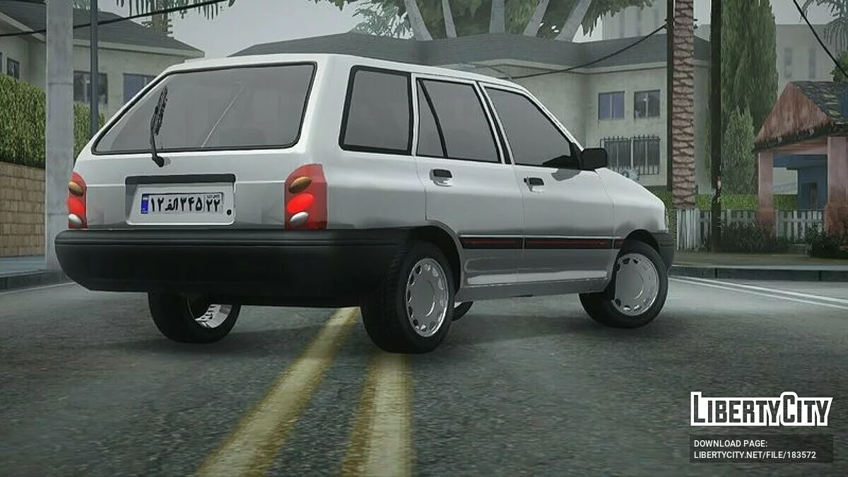 Saipa Pride Safari / GTA San Andreas
