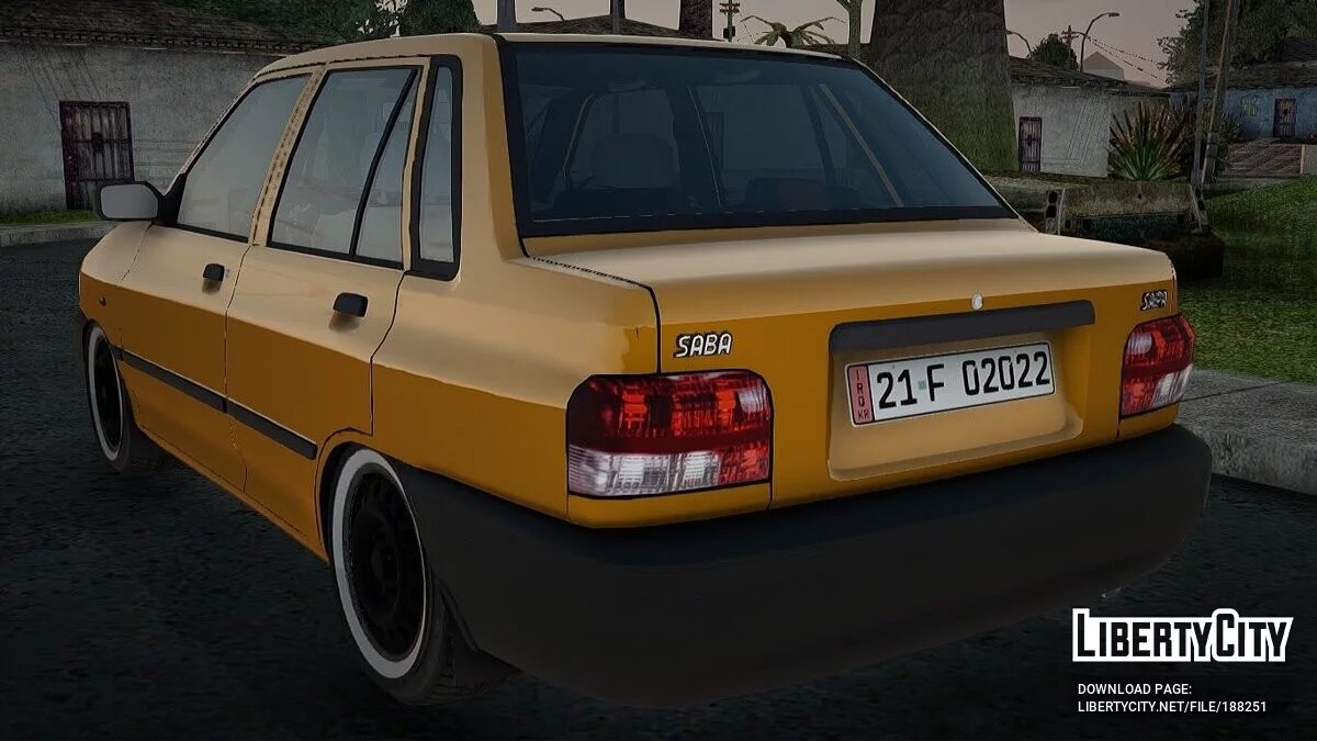 Saipa Saba [IVF] 巴格达出租车 / GTA San Andreas