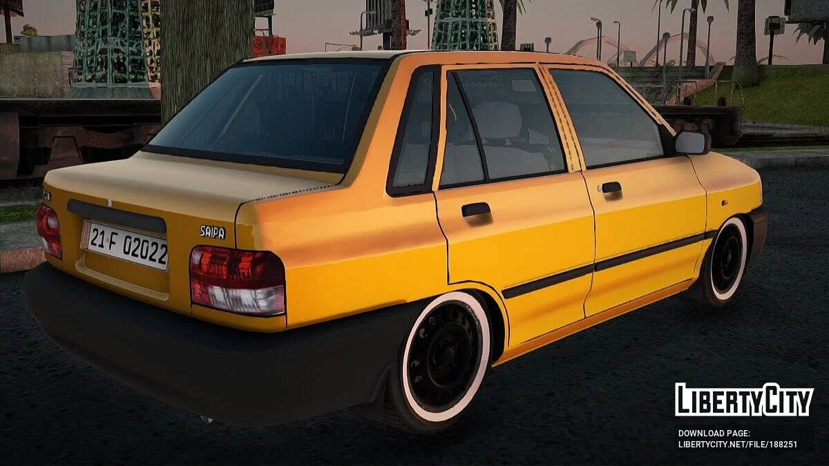 Saipa Saba [IVF] 巴格达出租车 / GTA San Andreas