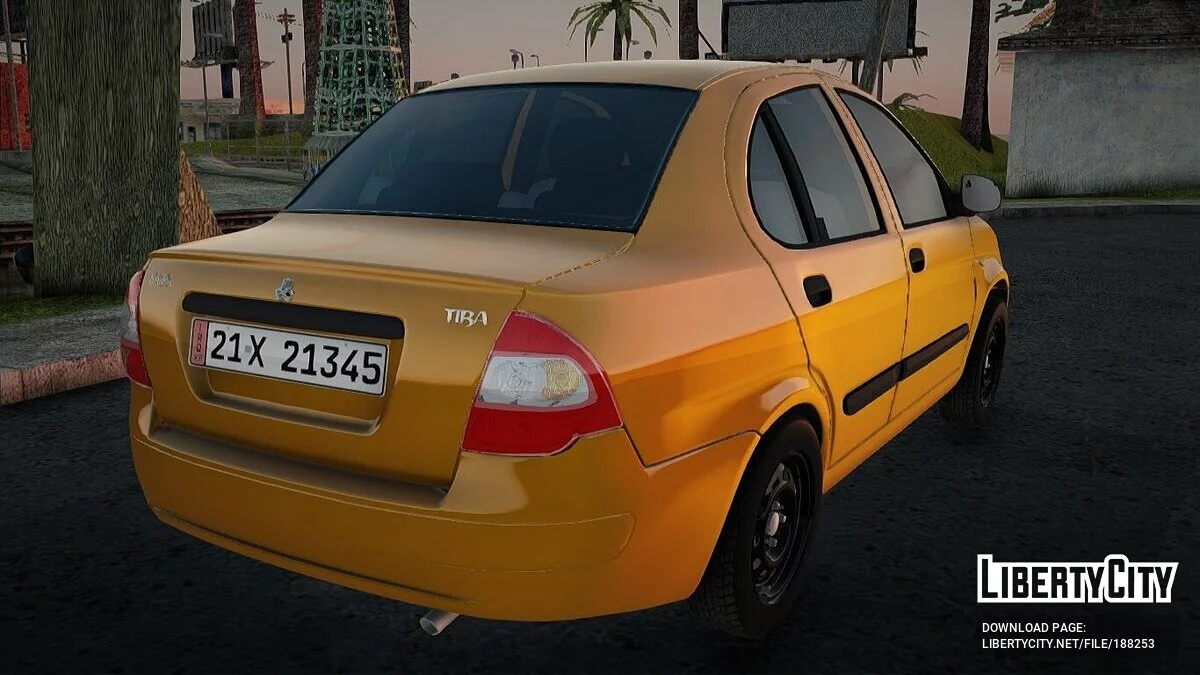 Saipa Tiba IVF Taxi Bagdad / GTA San Andreas