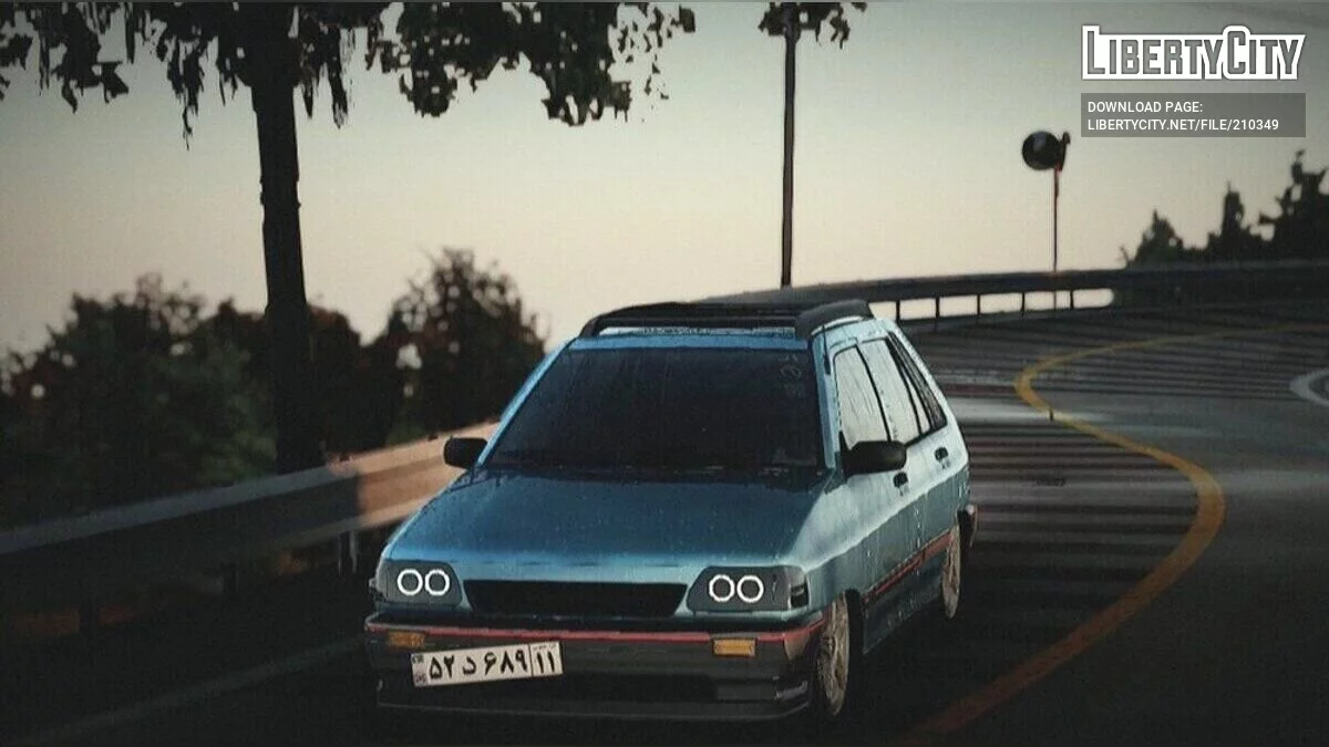 Saipa Pride Japanese hatchback sport / جي تي إيه سان أندرياس