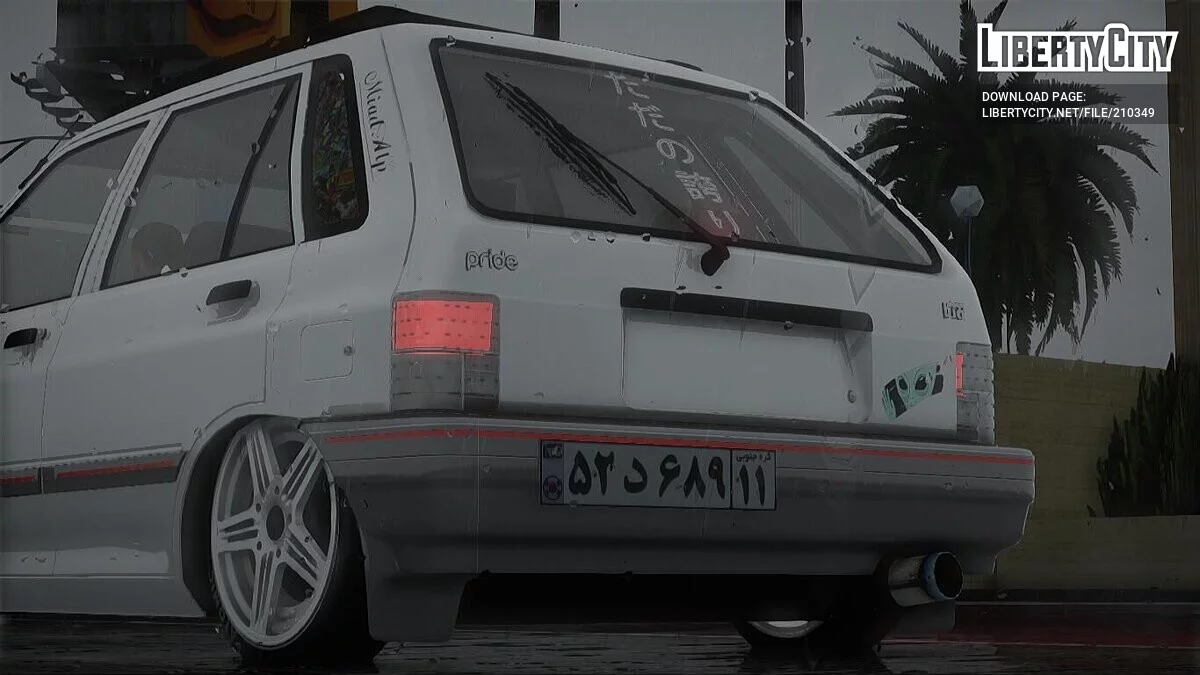 Saipa Pride Japanese hatchback sport / جي تي إيه سان أندرياس