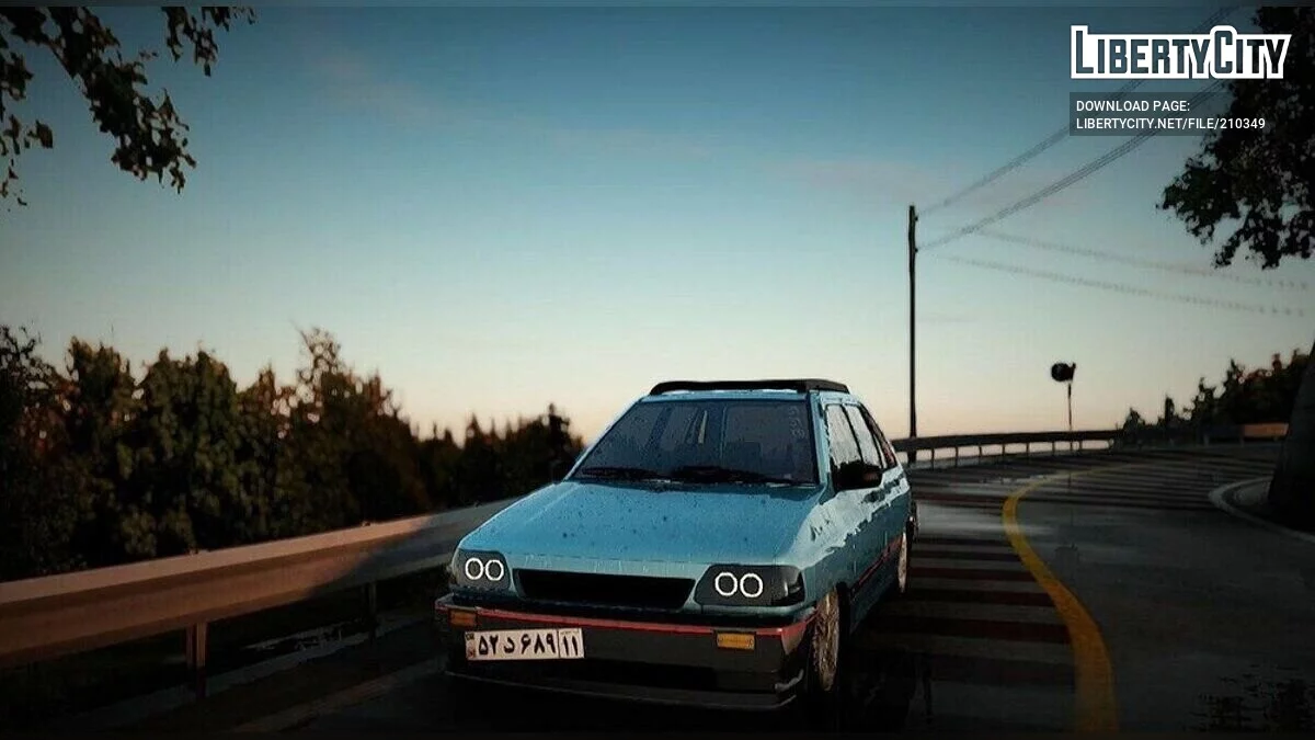 Saipa Pride Japanese hatchback sport / جي تي إيه سان أندرياس