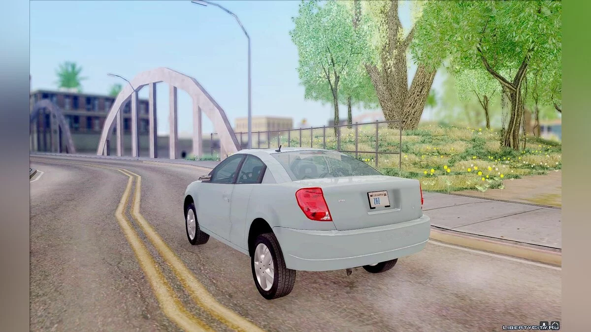 Versión de dos puertas Saturn Ion Quad / GTA San Andreas