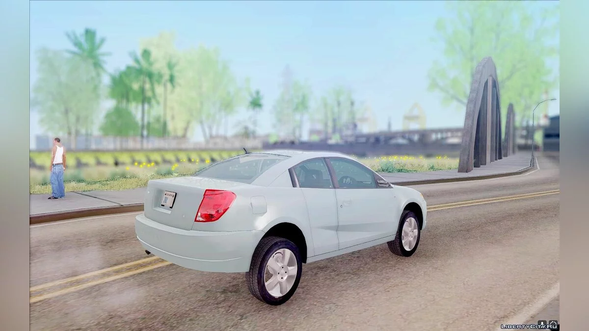 Versión de dos puertas Saturn Ion Quad / GTA San Andreas