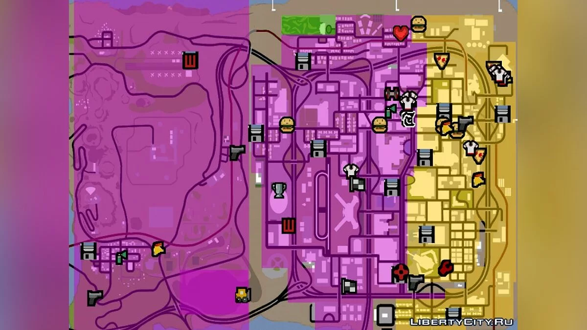 Війна банд LS-LV-SF / GTA San Andreas