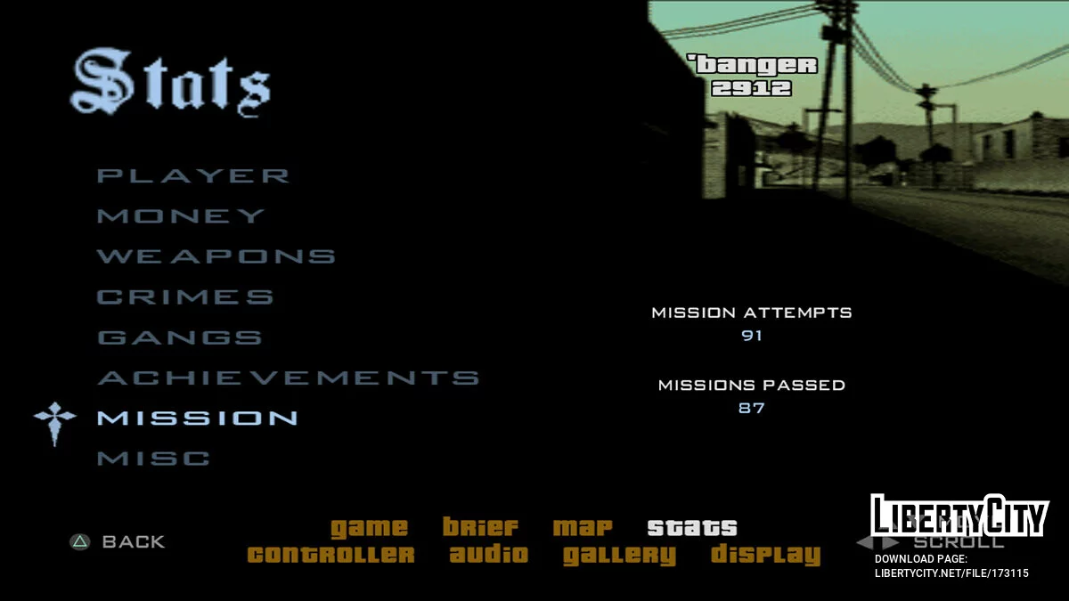 Збереження 45.45% для PS2 / GTA San Andreas