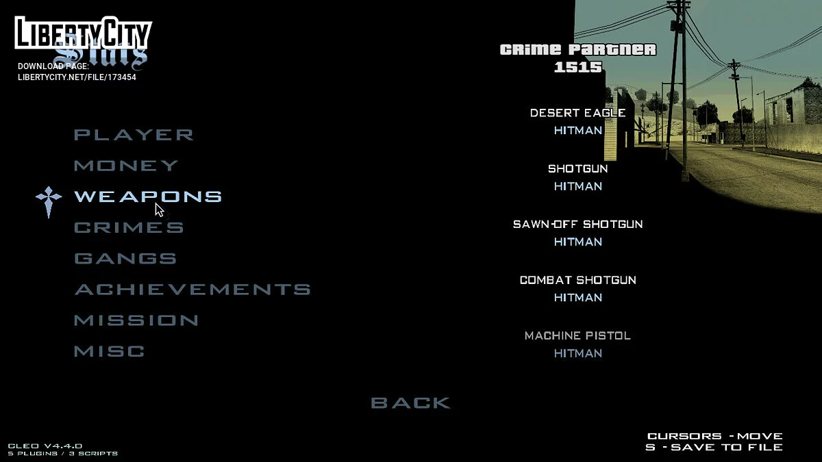 Starting Save Grand Theft Auto San Andreas / GTA San Andreas