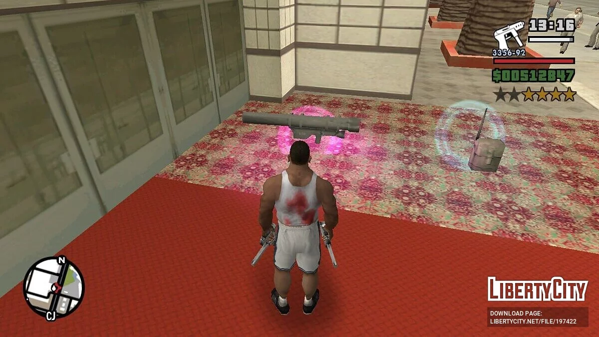 The Challenge Mod的起始保存 / GTA San Andreas