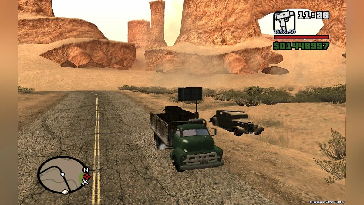 舒伯特卡车平板 / 1954年雪佛兰COE平板车 / GTA San Andreas
