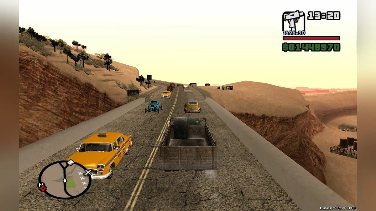 舒伯特卡车平板 / 1954年雪佛兰COE平板车 / GTA San Andreas