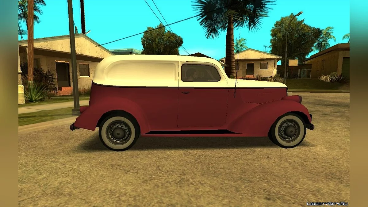 Camion Panneau Shubert 38 (Version V2) / GTA San Andreas