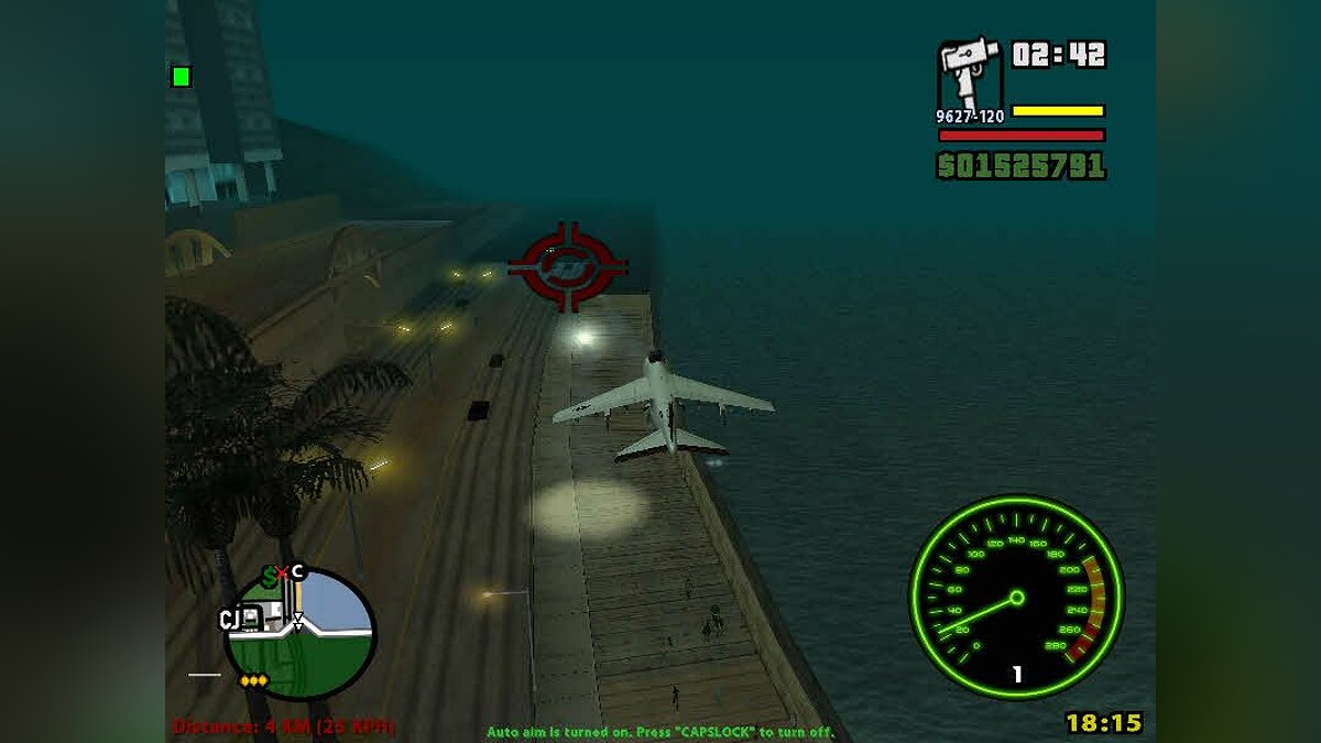 Como pilotar o Hydra no GTA San Andreas do PS2 