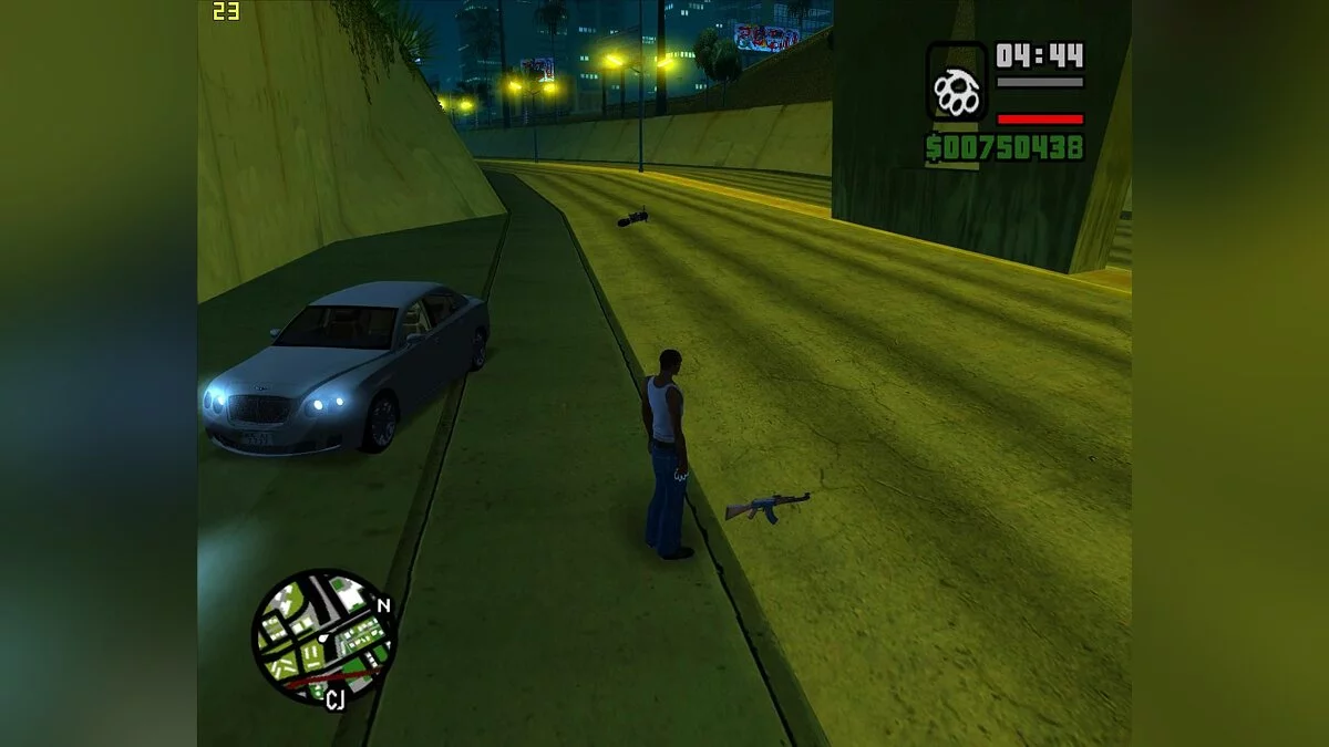 Weapon Down v1.0 / GTA San Andreas