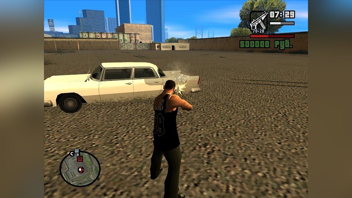 Not Die When Vehicle Explodes para GTA San Andreas