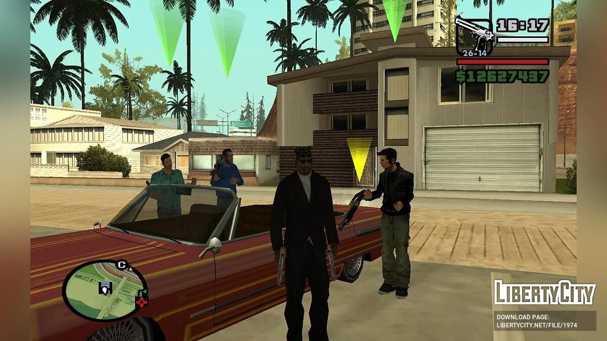 4 Королі v1.0 (Бригада) / GTA San Andreas