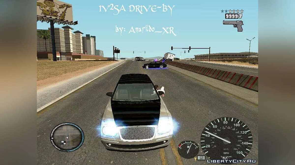 Tir en conduisant / GTA San Andreas