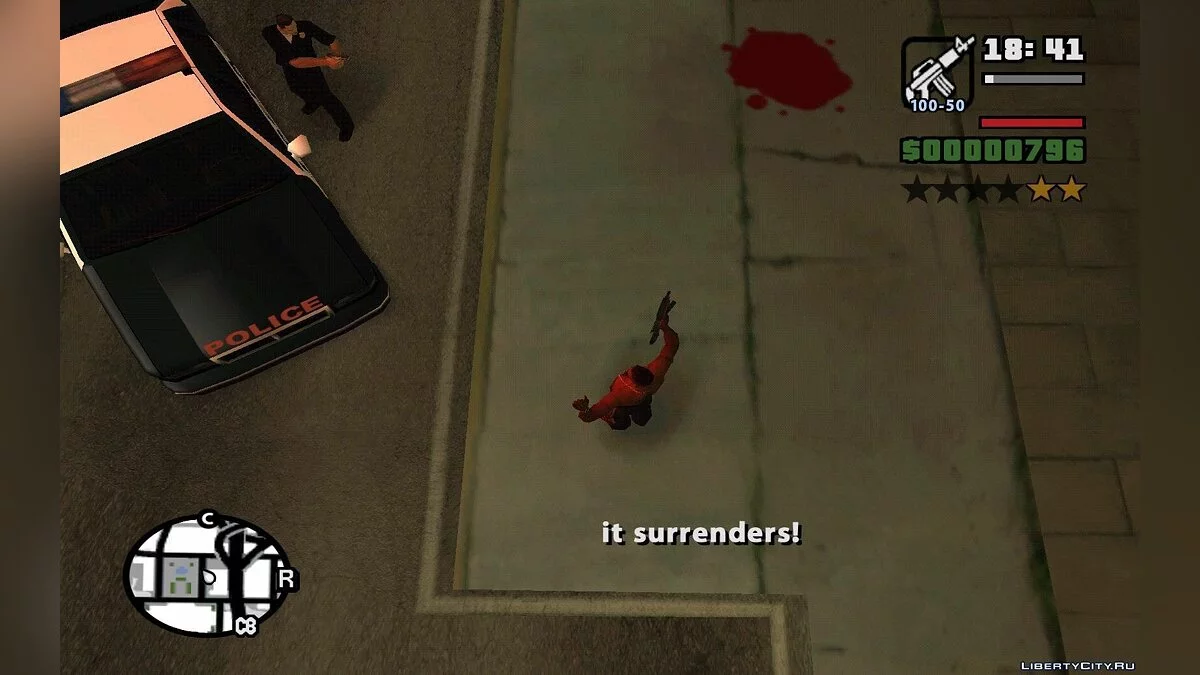 Взятка поліцейським / GTA San Andreas