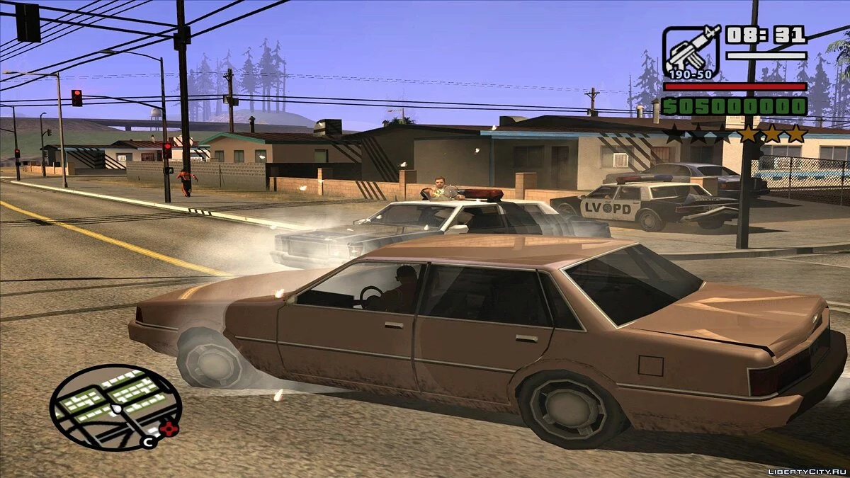 Пак штучного інтелекту поліції / GTA San Andreas