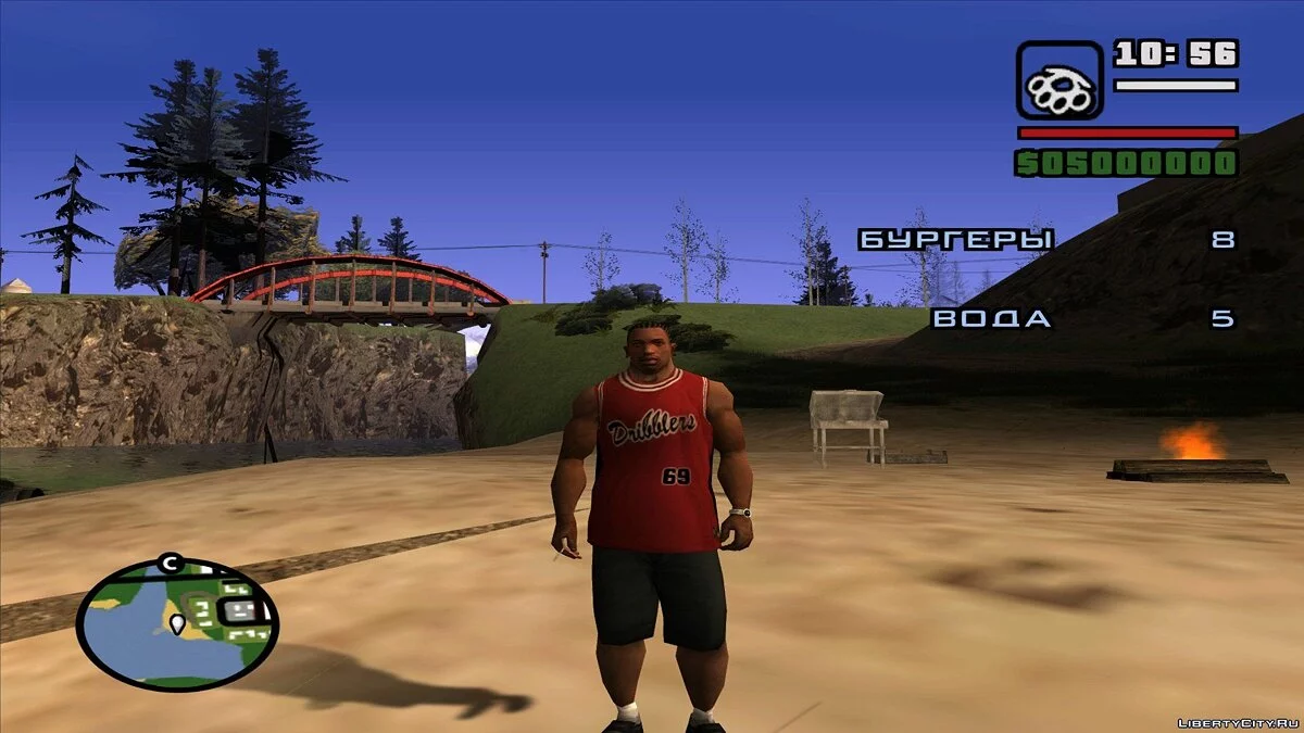 CJ 背包 V2 / GTA San Andreas