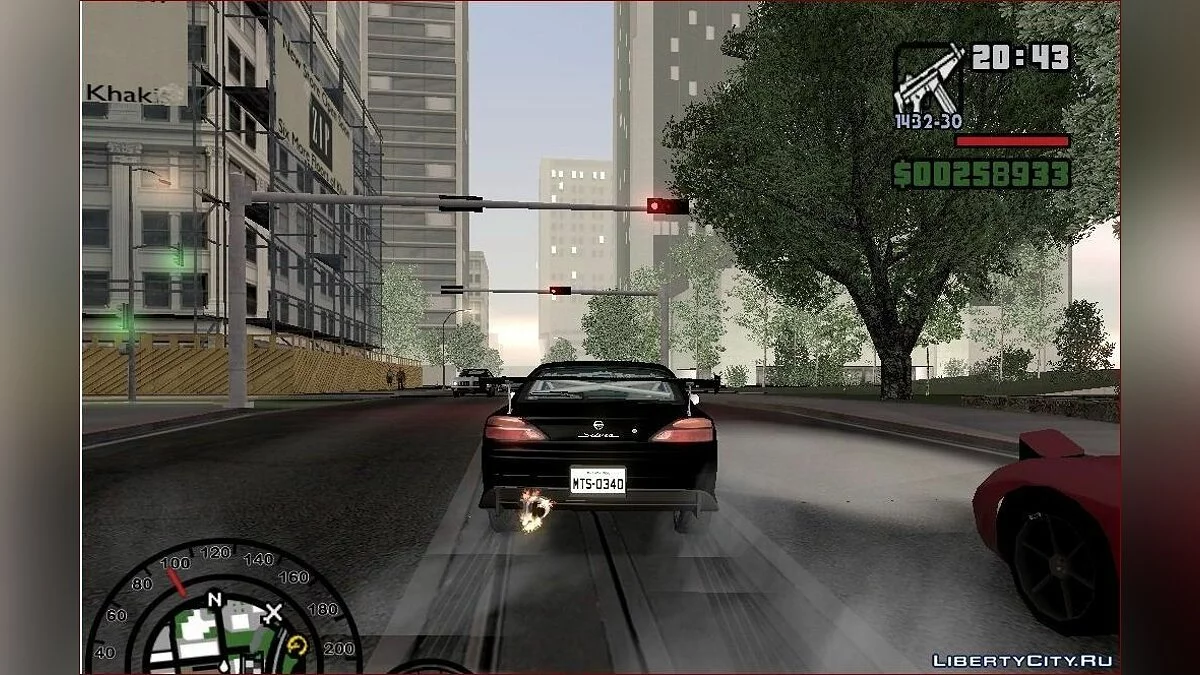 Вогонь з вихлопної труби / GTA San Andreas