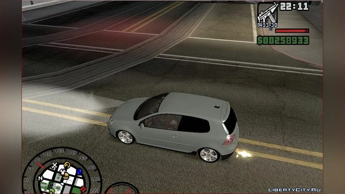 Вогонь з вихлопної труби / GTA San Andreas