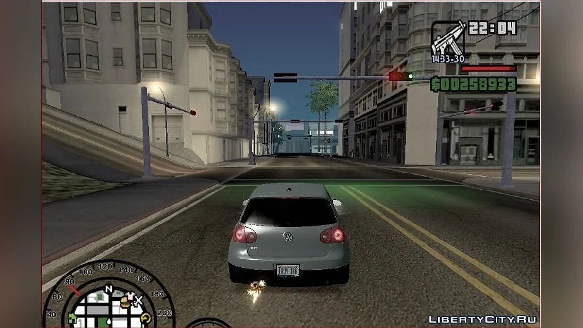 Вогонь з вихлопної труби / GTA San Andreas