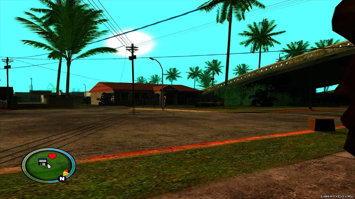 Sit and Lean Against the Wall / GTA San Andreas