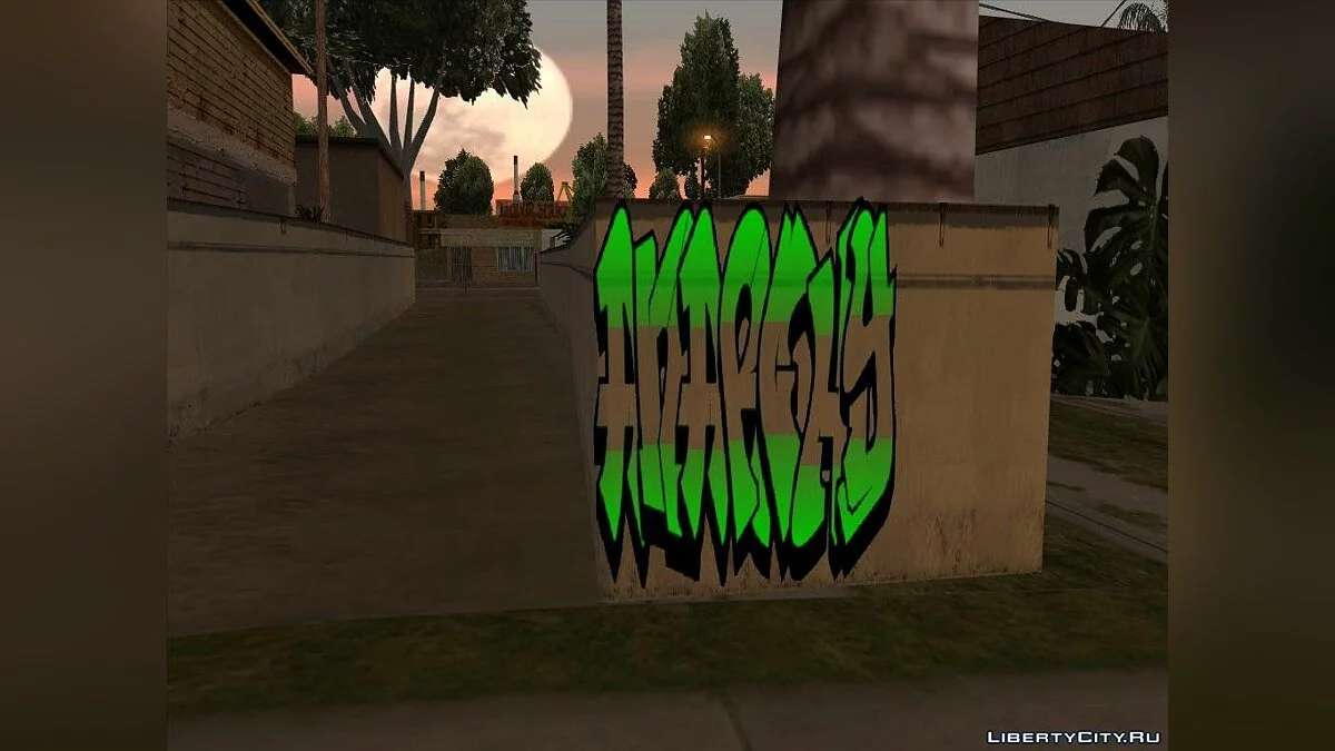 Мод графіті / GTA San Andreas
