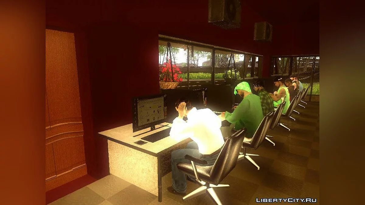 Інтернет-кафе в Гантоні / GTA San Andreas