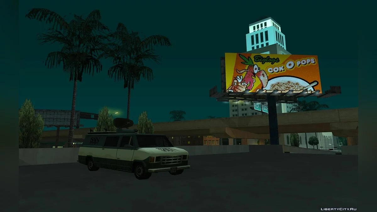 Bus et taxis à la gare / GTA San Andreas