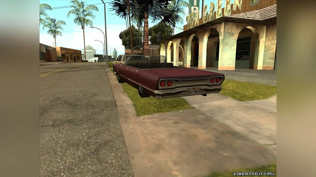 Véhicules garés sur Grove Street / GTA San Andreas
