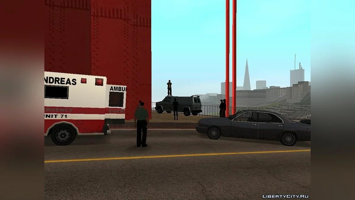 Selbstmörder auf der Brücke / GTA San Andreas