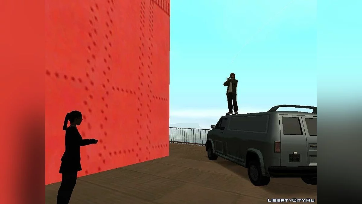 Selbstmörder auf der Brücke / GTA San Andreas