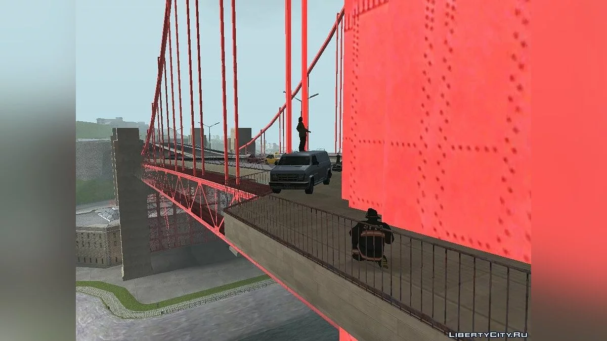 Selbstmörder auf der Brücke / GTA San Andreas